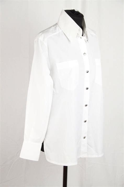 chanel white blouse price|chanel white pocket shirt.